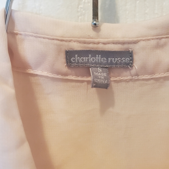 Charlotte Russe Sleeveless Lace Tunic Top sz Small - Picture 2 of 3